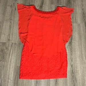 SD collection red dress size 14